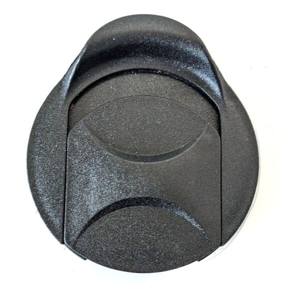 New Debco Travel Mug Native Design Black Brown Stoneware Cork Tight Lid 12 Oz. - Picture 8 of 9